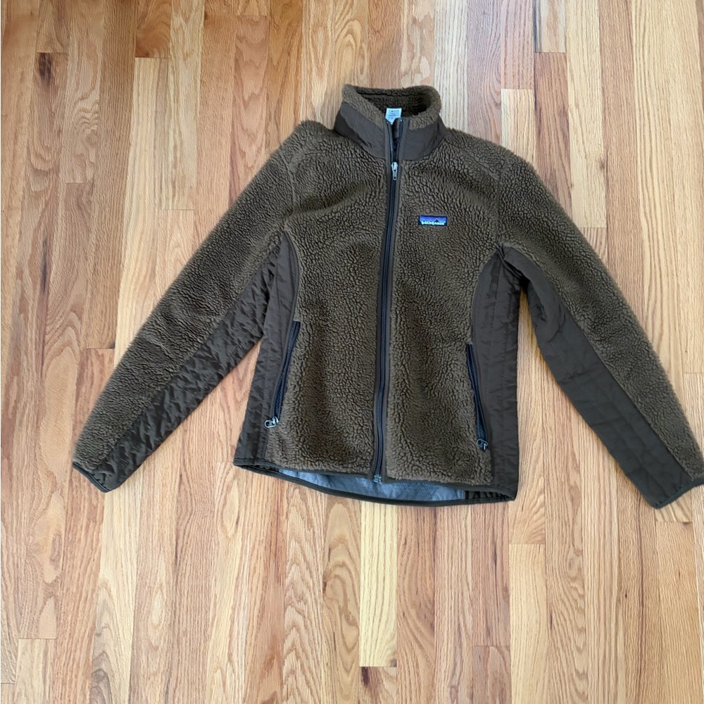 Patagonia Tan Fleece Jacket